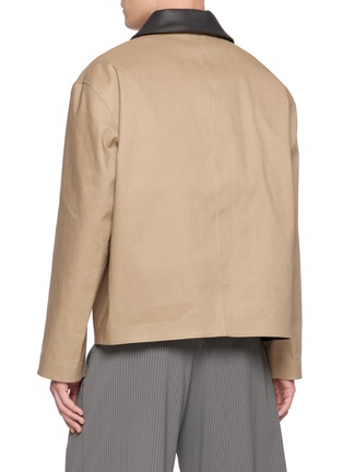 Back View - Click To Enlarge - MACKINTOSH - Birgham Detachable Contrast Collar Jacket