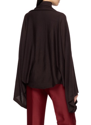Back View - Click To Enlarge - GIA STUDIOS - De Luca Knit Cape