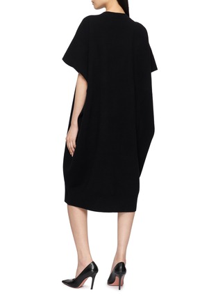 Back View - Click To Enlarge - GIA STUDIOS - Irving Crew Neck Dress