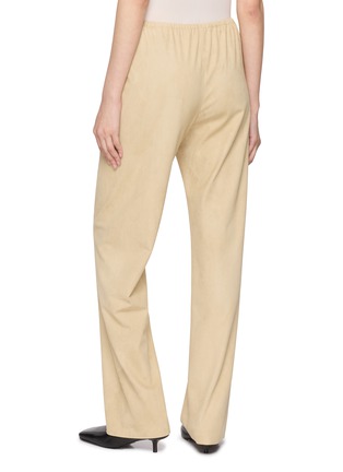 Back View - Click To Enlarge - GIA STUDIOS - Drix Elastic Waist Trousers
