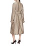 Back View - Click To Enlarge - GIA STUDIOS - Lebaron Taffeta Trench Dress