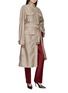 Figure View - Click To Enlarge - GIA STUDIOS - Lebaron Taffeta Trench Dress