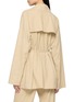 Back View - Click To Enlarge - GIA STUDIOS - Drix Short Trench Coat