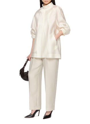 Figure View - Click To Enlarge - GIA STUDIOS - Mock Neck Jacket