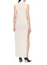 Back View - Click To Enlarge - GIA STUDIOS - Long Turtleneck Dress