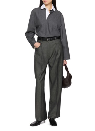 Figure View - Click To Enlarge - GIA STUDIOS - Lewis Denim Trousers