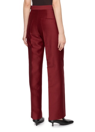Back View - Click To Enlarge - GIA STUDIOS - Wool Silk Pacino Trousers