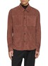 1972 DESA Patch Pocket Suede Leather Shirt Jacket