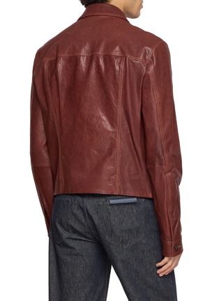 Back View - Click To Enlarge - 1972 DESA - Trucker Leather Jacket