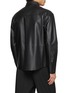 Back View - Click To Enlarge - 1972 DESA - Patch Pocket Leather Shirt Jacket