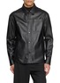 1972 DESA Patch Pocket Leather Shirt Jacket