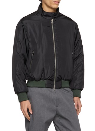 Detail View - Click To Enlarge - 1972 DESA - Reversible High Neck Bomber Jacket