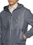 - 1972 DESA - Hooded Laminated Leather Jacket