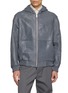 1972 DESA Hooded Laminated Leather Jacket