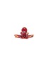 CASA BONITA Small Red Octopus Glass Figurine