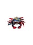 CASA BONITA Large Multicolour Glass Crab Sculpture