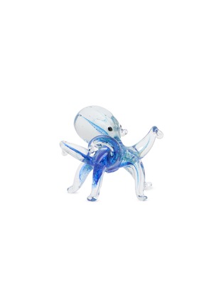 Detail View - Click To Enlarge - CASA BONITA - Large Blue Glass Octopus Sculpture