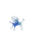 Detail View - Click To Enlarge - CASA BONITA - Large Blue Glass Octopus Sculpture