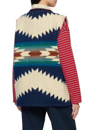 Back View - Click To Enlarge - MAISON BADIGO - Aztec Gilet