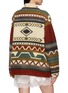 Back View - Click To Enlarge - MAISON BADIGO - Embroidered Aztec Jacket