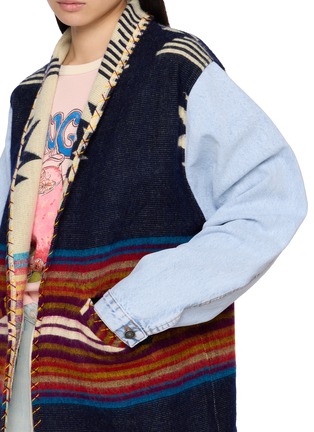  - MAISON BADIGO - Aztec Body Denim Jacket