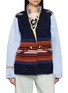 MAISON BADIGO Aztec Body Denim Jacket