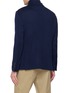 Back View - Click To Enlarge - ELEVENTY - Detachable Bib Wool Blazer