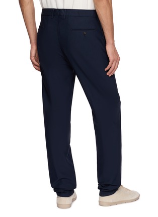 Back View - Click To Enlarge - ELEVENTY - Cotton Stretch Straight Leg Chino Pants