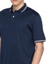  - ELEVENTY - Contrast-Trim Cotton Polo Shirt