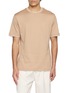 ELEVENTY Contrast Trim Cotton T-Shirt