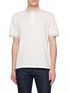 ELEVENTY Contrast Trim Cotton Piqué Polo Shirt