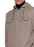  - ELEVENTY - Detachable Hood Shirt Jacket