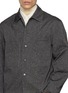  - LEMAIRE - Diagonal Printed Cotton Workwear Overshirt