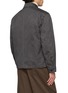 Back View - Click To Enlarge - LEMAIRE - Diagonal Printed Cotton Workwear Overshirt