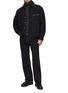 Figure View - Click To Enlarge - LEMAIRE - Leather Collar Selvedge Denim Workwear Overshirt