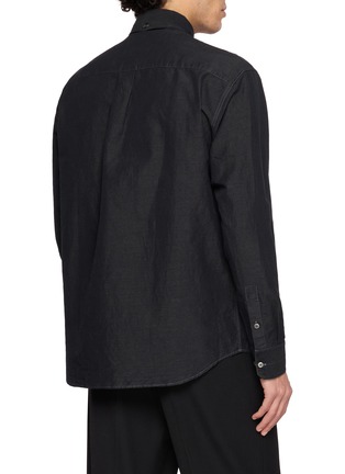 Back View - Click To Enlarge - LEMAIRE - Button Down Collar Chambray Shirt