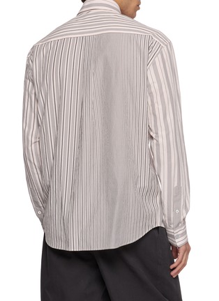 Back View - Click To Enlarge - LEMAIRE - Striped Shirt