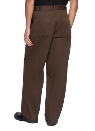 Back View - Click To Enlarge - LEMAIRE - Round Leg Barrel Pants