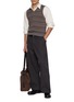 Figure View - Click To Enlarge - LEMAIRE - Jacquard V-Neck Knit Vest