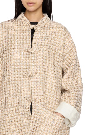  - EQUIL - Reversible Button Front Tweed Shirt