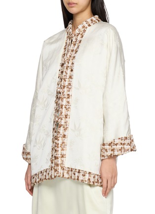 Detail View - Click To Enlarge - EQUIL - Reversible Button Front Tweed Shirt