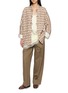 Figure View - Click To Enlarge - EQUIL - Reversible Button Front Tweed Shirt