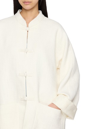  - EQUIL - Reversible Button Front Tweed Shirt