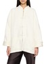 EQUIL Reversible Button Front Tweed Shirt