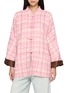 EQUIL Reversible Button Front Tweed Shirt