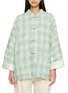 EQUIL Reversible Button Front Tweed Shirt