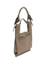 Detail View - Click To Enlarge - BEAUTIFUL PEOPLE - Large Bandage Handle Shrink Leather Market Bag