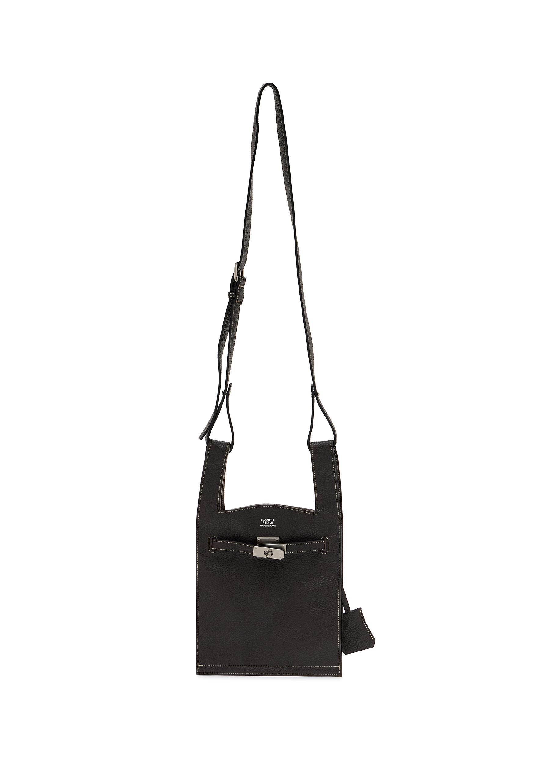BEAUTIFUL PEOPLE | Shrink Leather Market Shoulder Bag | Women 