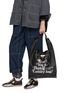 Front View - Click To Enlarge - BEAUTIFUL PEOPLE - XL Printed Shrink Leather Market Bag