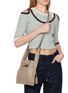 Figure View - Click To Enlarge - BEAUTIFUL PEOPLE - Shrink Leather Market Shoulder Bag